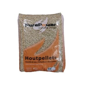 PurePower pellets 10kg afgehaald per zak