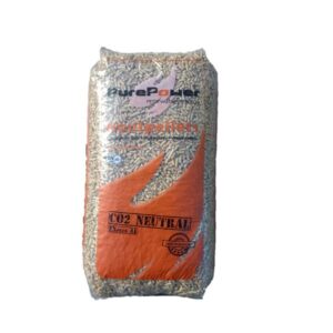 PurePower pellets 15kg afgehaald per zak